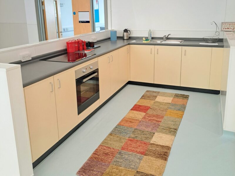 Social care kitchen learning area at Aylesbury UTC