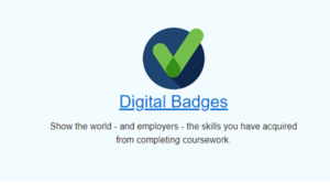 Tick icon to recognise Digital Badge qualifications
