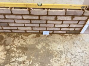Brick laying practical